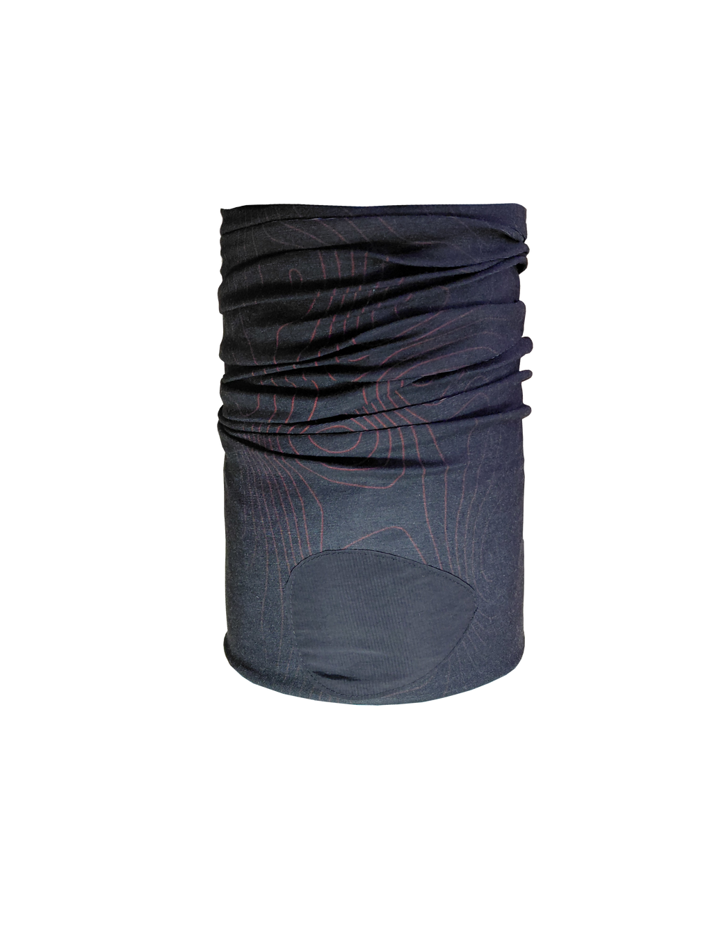 Buff Bandear 50x25 cm protección de oído topográfico rojo