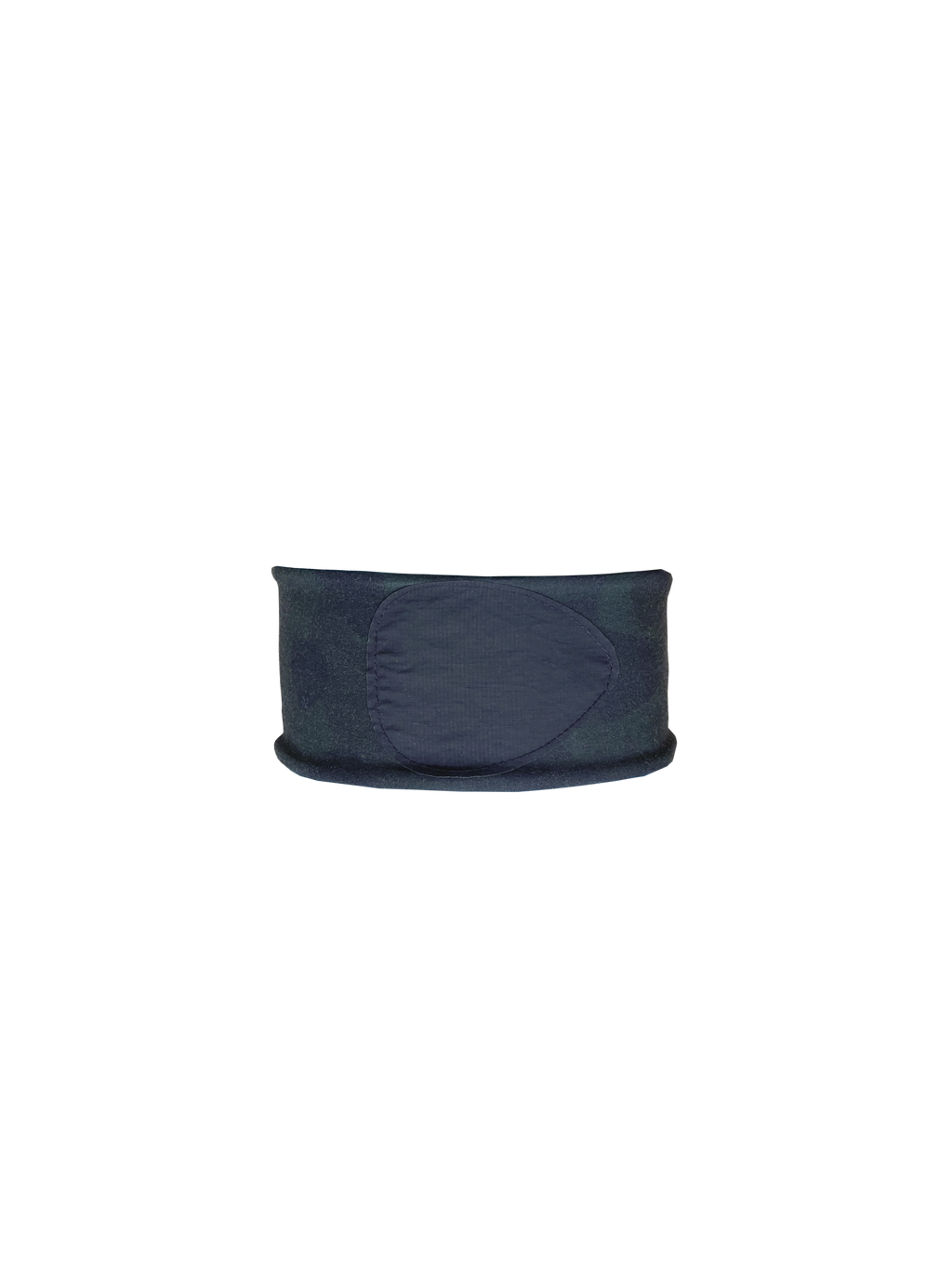 Buff Bandear corta 15x25 cm protección de oído camuflaje suave verde oscuro