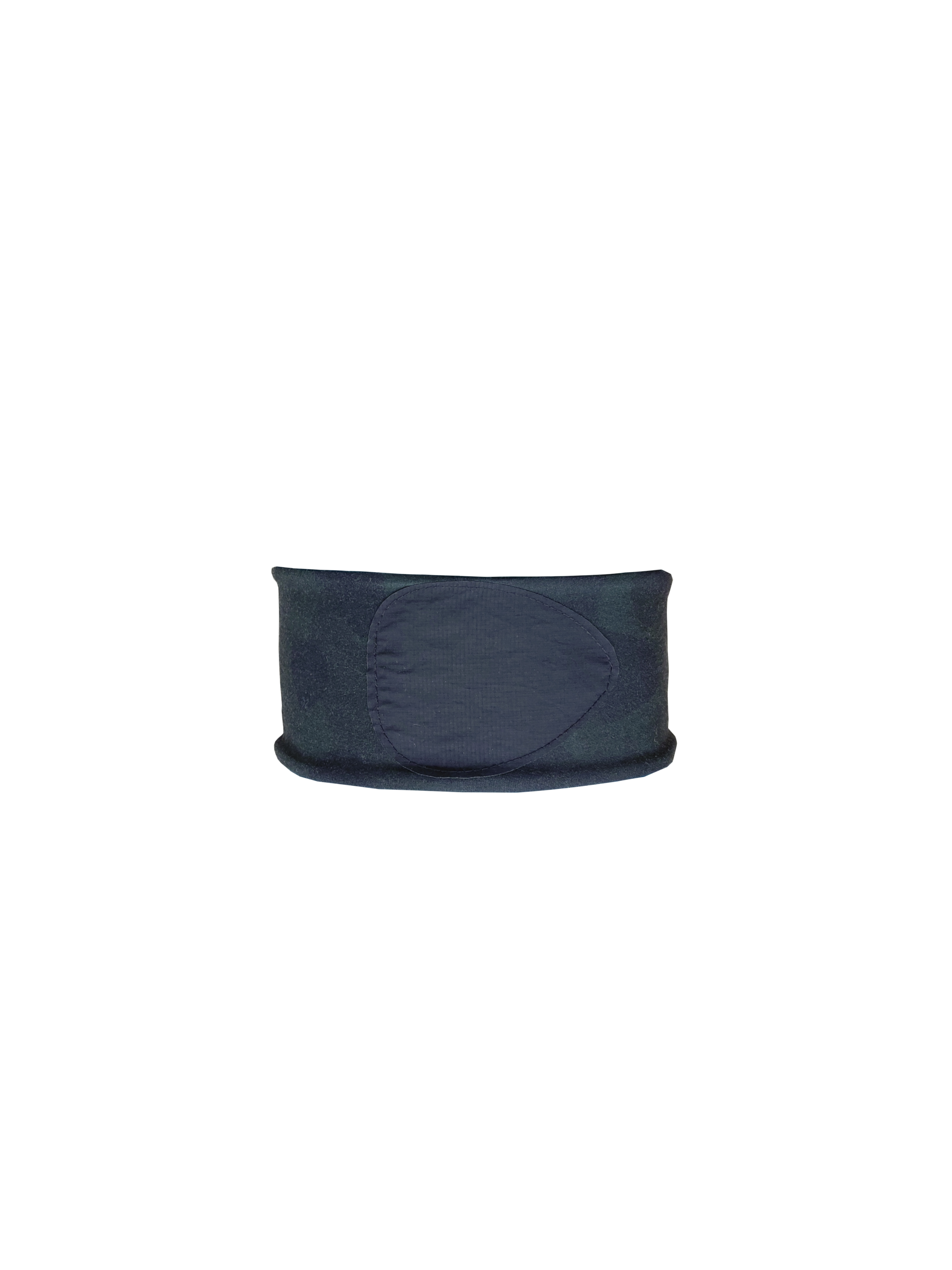 Buff Bandear corta 15x25 cm protección de oído camuflaje suave verde oscuro