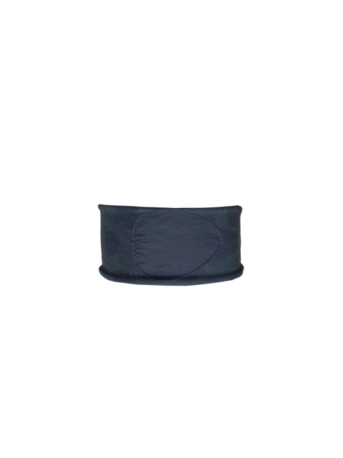 Buff Bandear corta 15x25 cm protección de oído camuflaje suave verde oscuro
